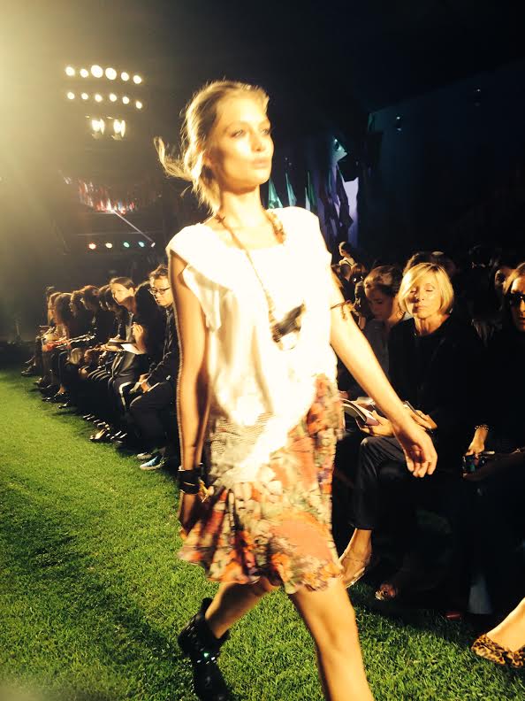 Blugirl S/S 2015 Runway showing in Milan 2