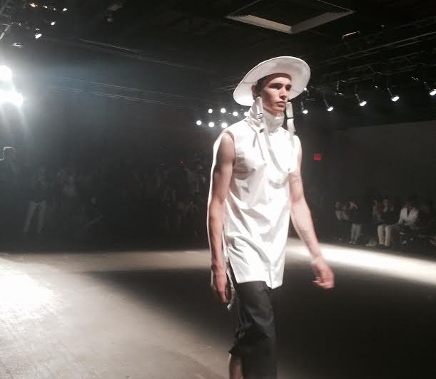 Concept Korea Menswear Spring/Summer 2016 NYFW showing neutral gender Resort, Goth & Sporty looks 1