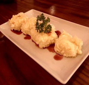 tempura cheesecake Natsumi Tapas